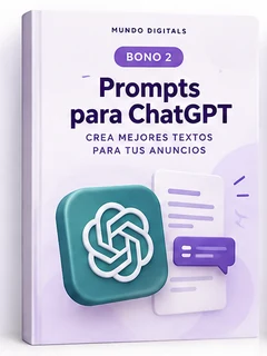 Portada del bono: Prompts para ChatGPT